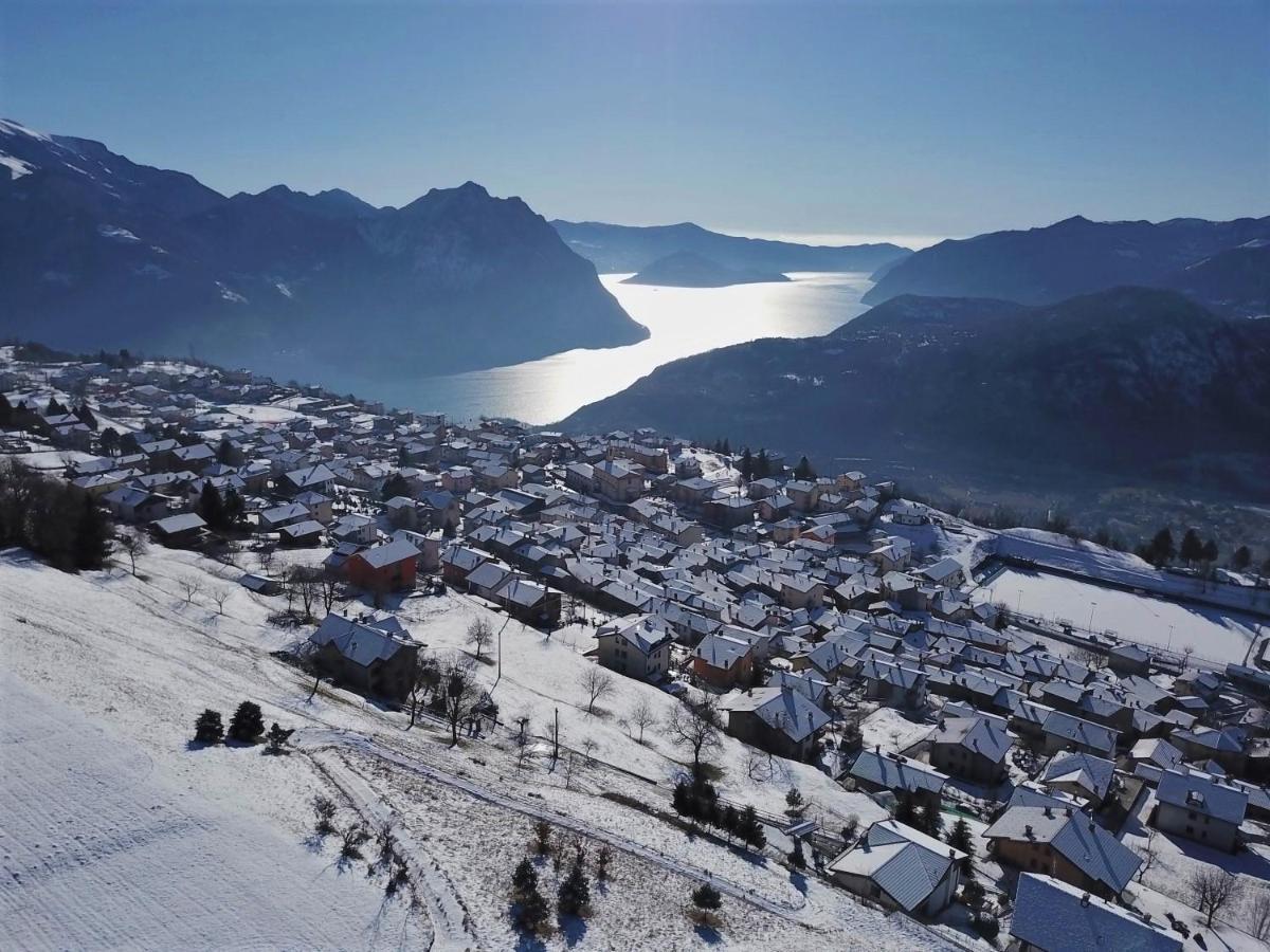 La Casa Sull' Altopiano Mountain Lake Iseo Hospitality 보시코 외부 사진